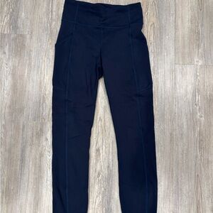 Navy Lululemon Align Leggings
